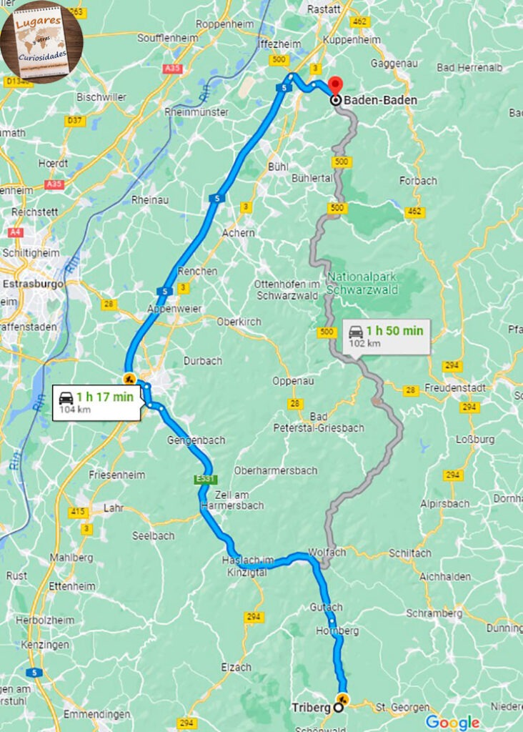 road trip selva negra