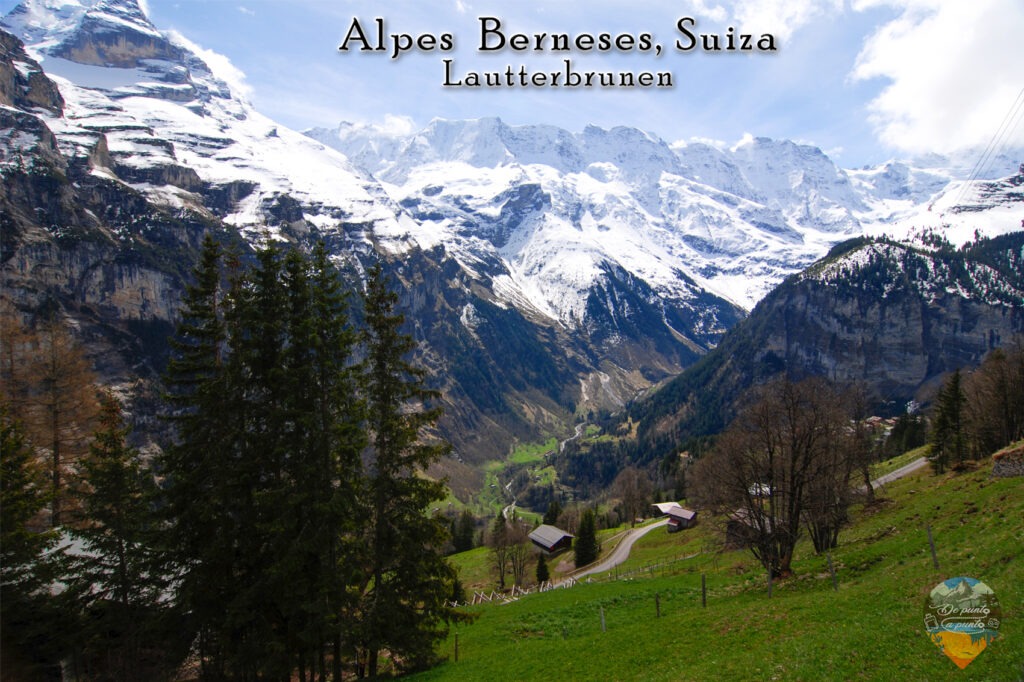 Alpes berneses Lautterbrunen Suiza