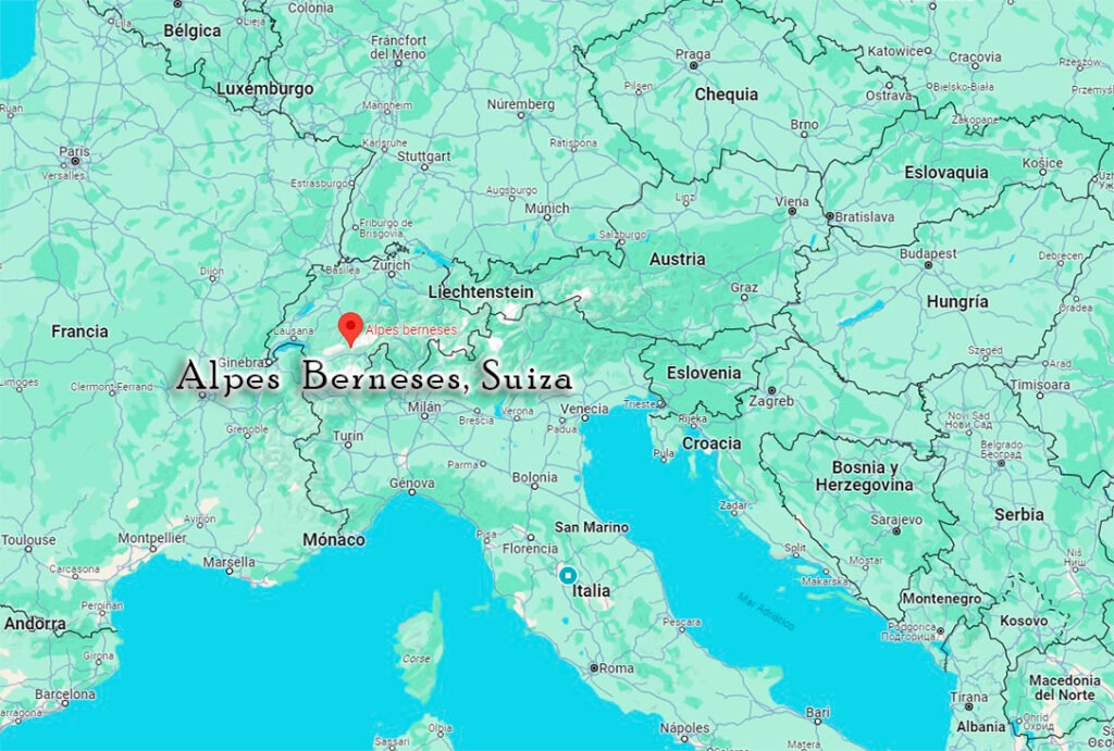 alpes berneses suiza mapa