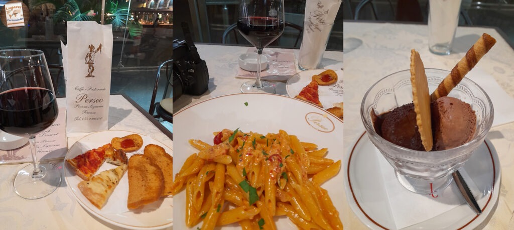 restaurante café Perseo Florencia