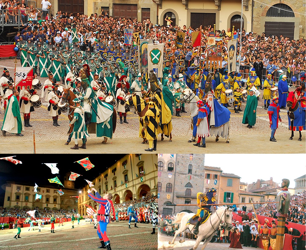 Giostra del Saracino o Justa de Saracino 
