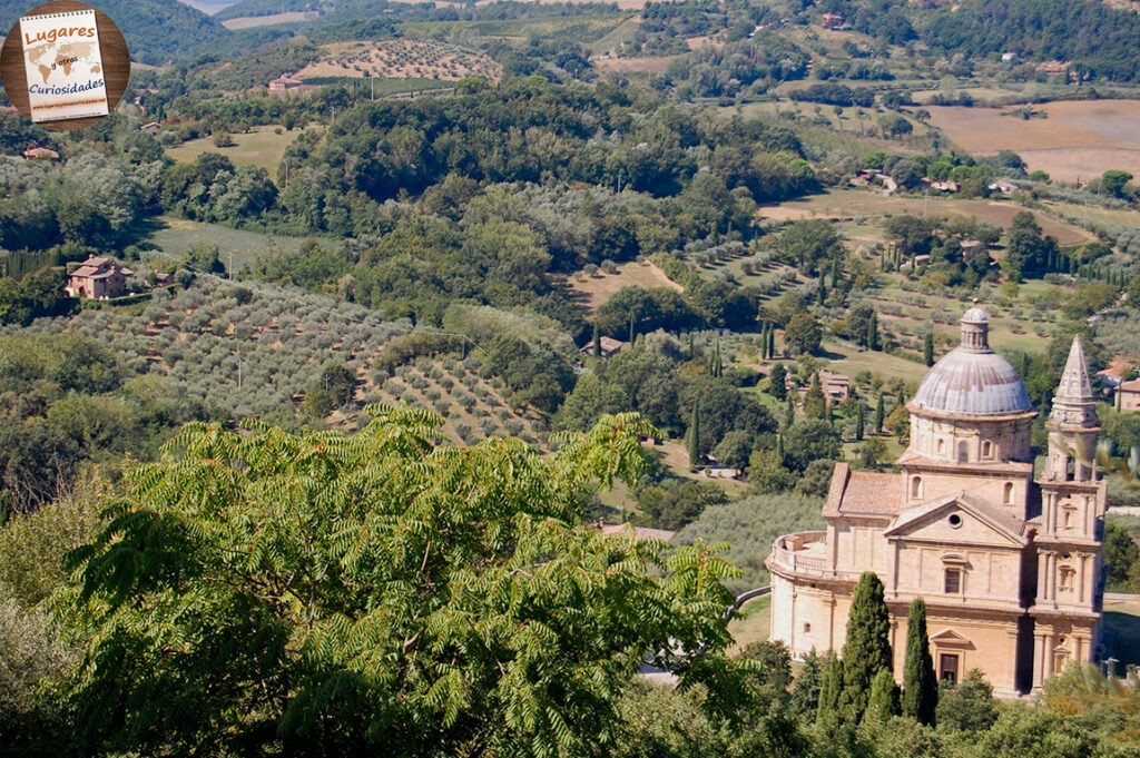 mirador Val d’Orcia da Montepulciano Toscana