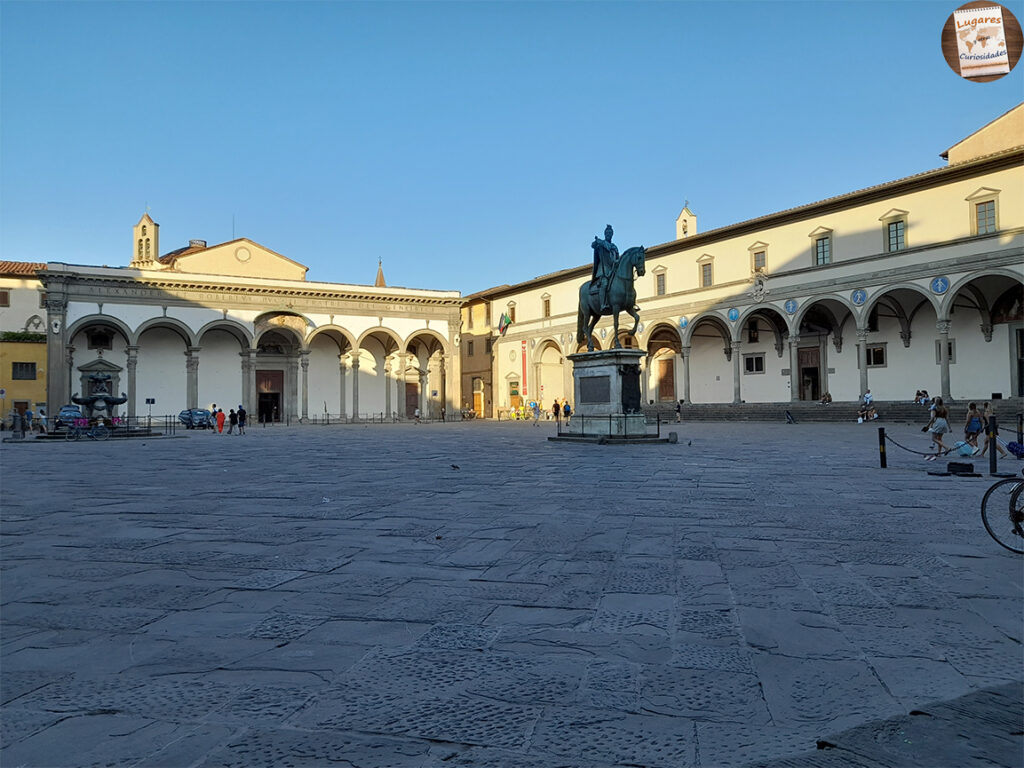Piazza Santíssima  Annuziata  florencia