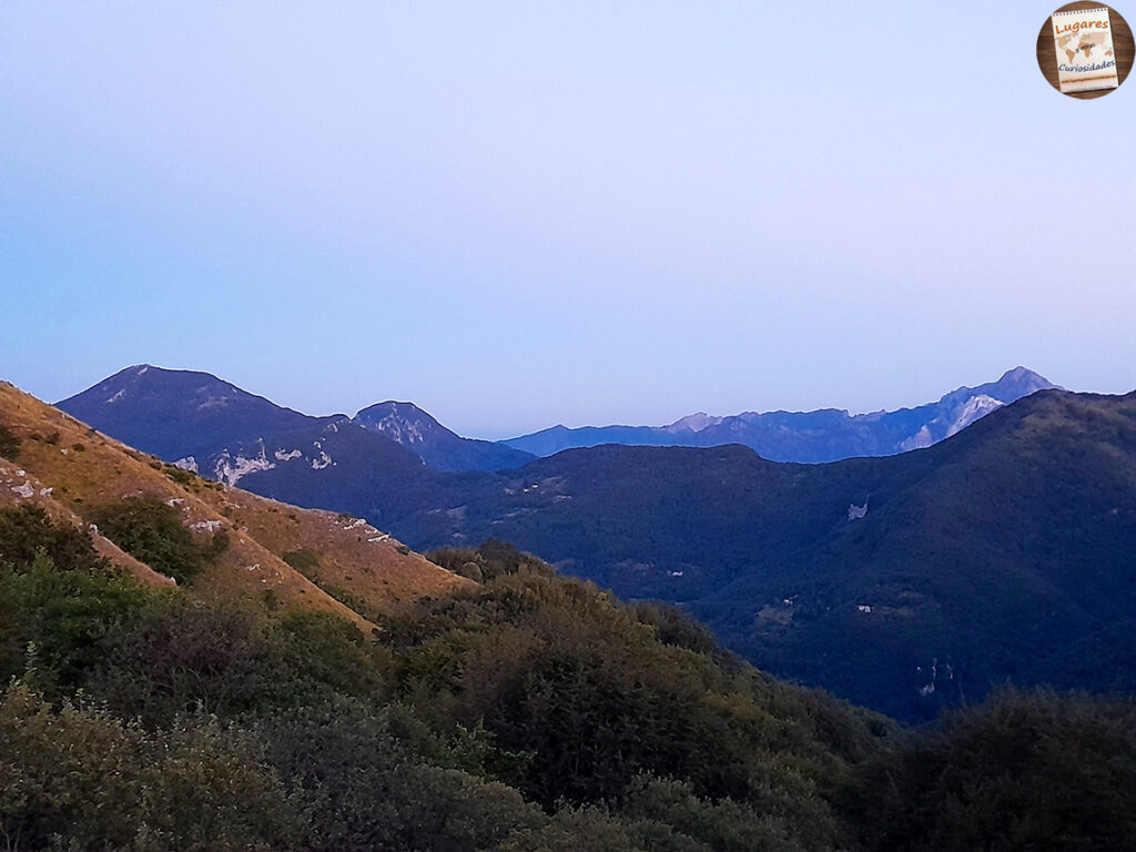 Ruta Monte Prana Alpes Apuanos Toscana