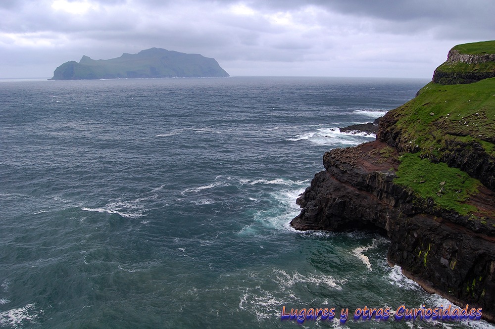 Gásadalur cascada Múlafossur , Islas Feroe  