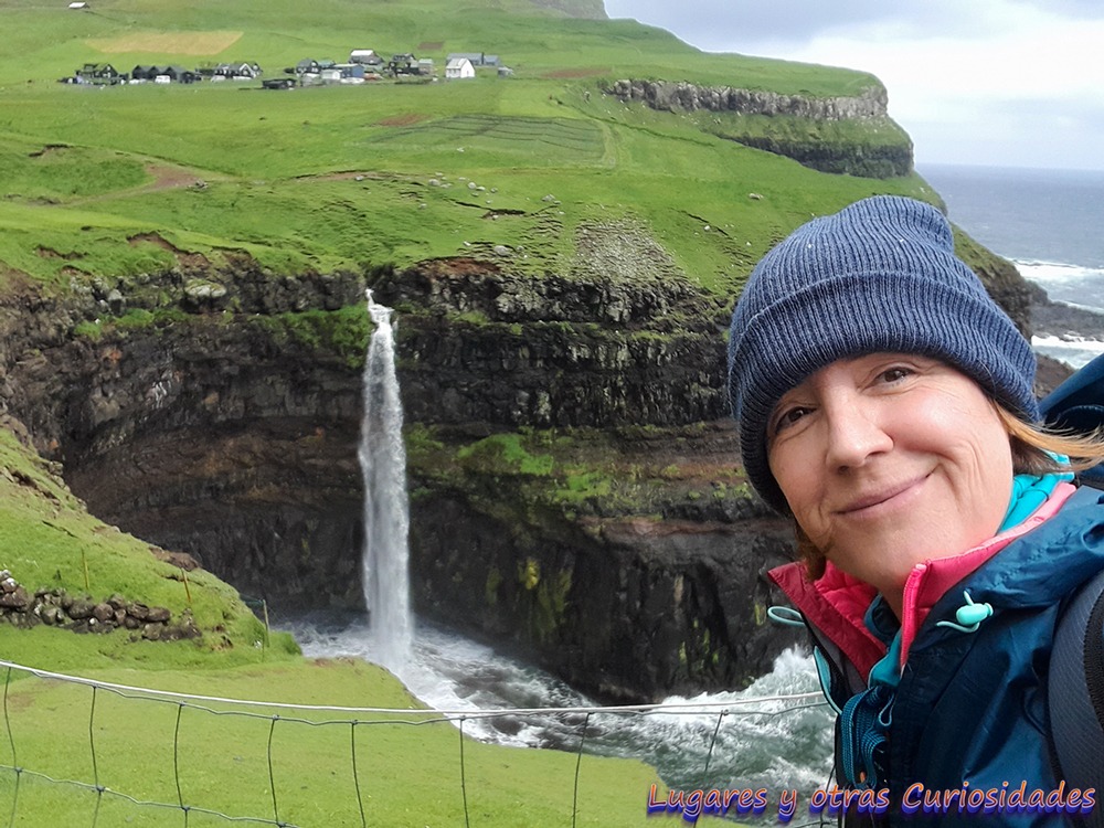 Gásadalur cascada Múlafossur , Islas Feroe  