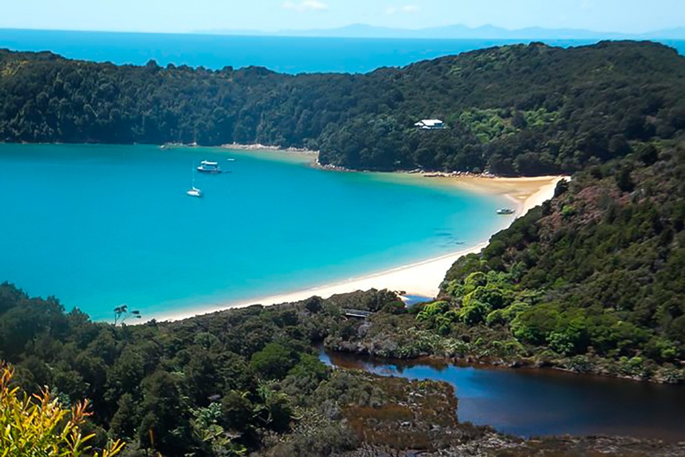 parque nacional abel tasman nueva zelanda