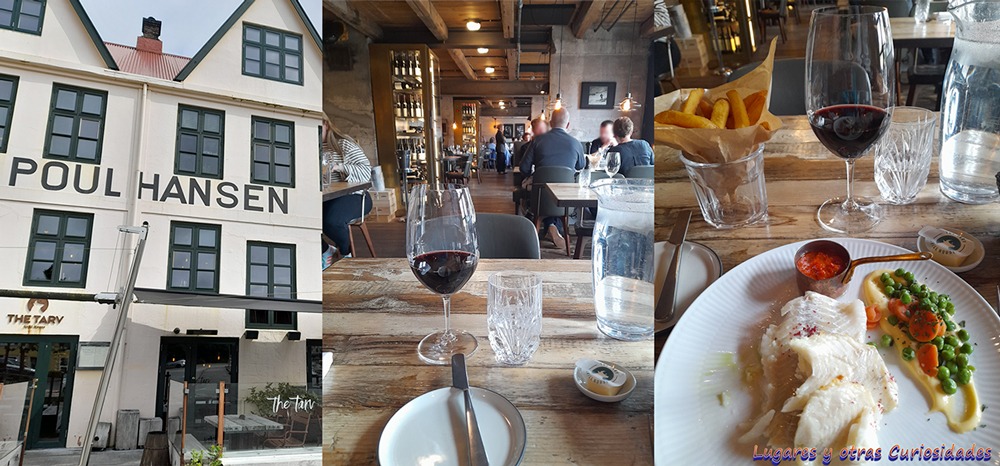 restaurante The Tarv Tórshavn islas Feroe