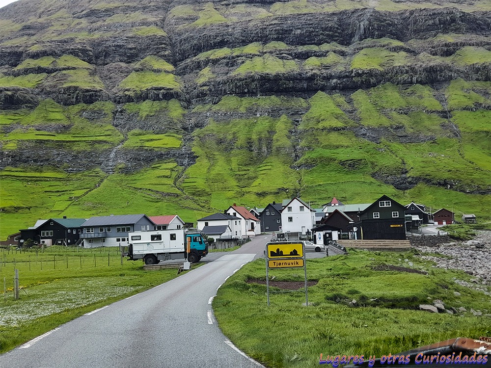 Tjørnuvik islas Feroe