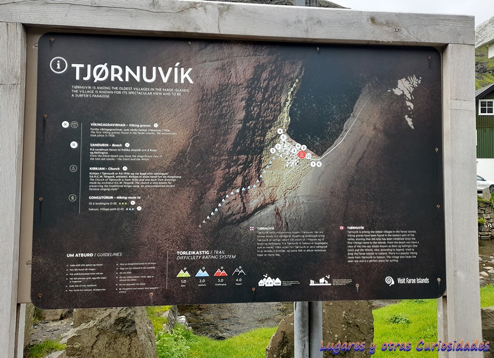Tjørnuvik islas Feroe