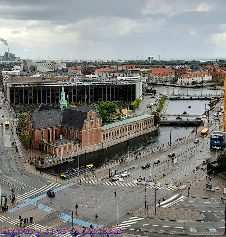 Torre del palacio de Christiansborg copenhague
