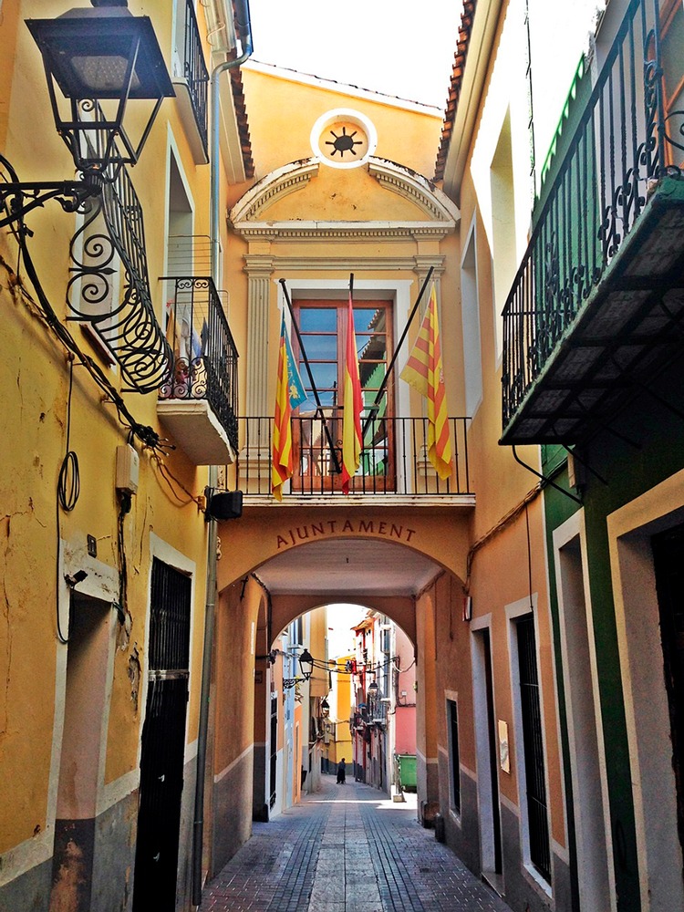 centro histórico Villajoyosa