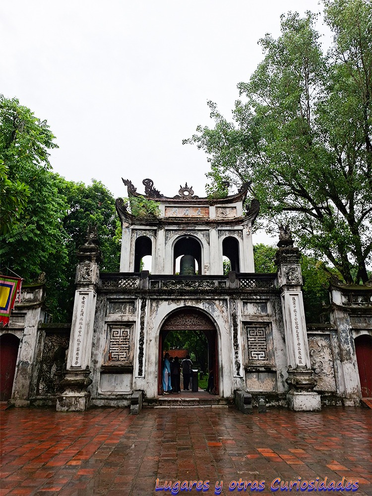 Templo de la literatura Hanói Vietnam
