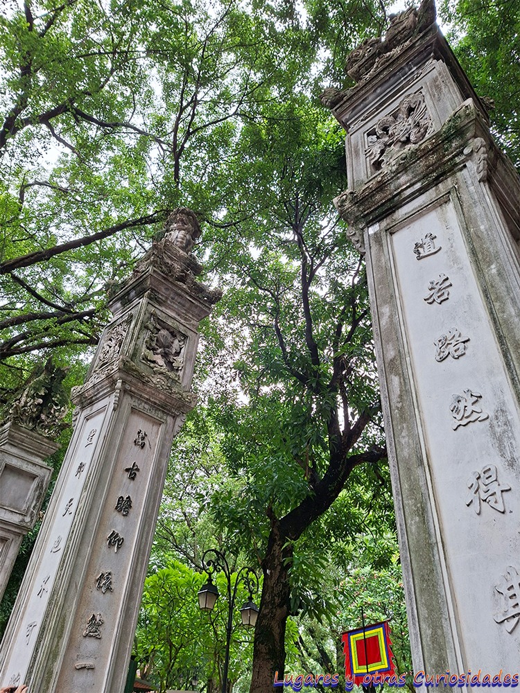 Templo de la literatura Hanói Vietnam