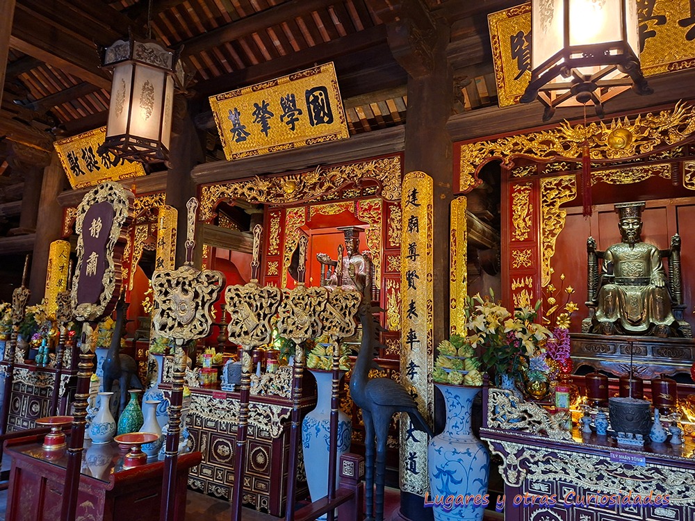 Templo de la literatura Hanói Vietnam