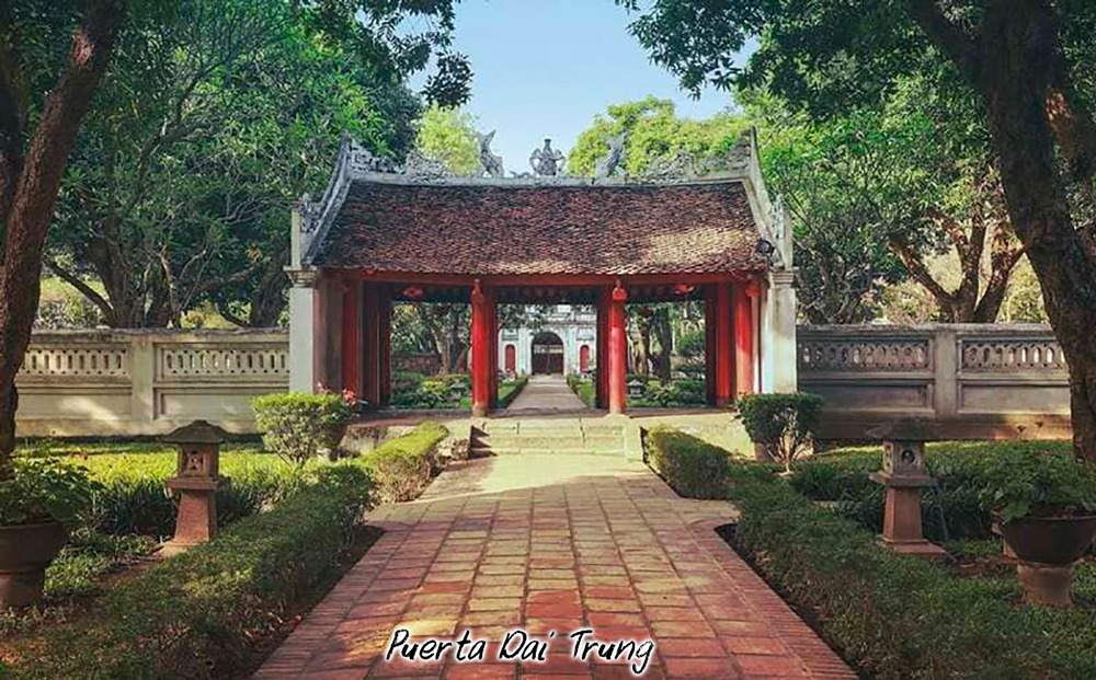 Templo de la literatura Hanói Vietnam