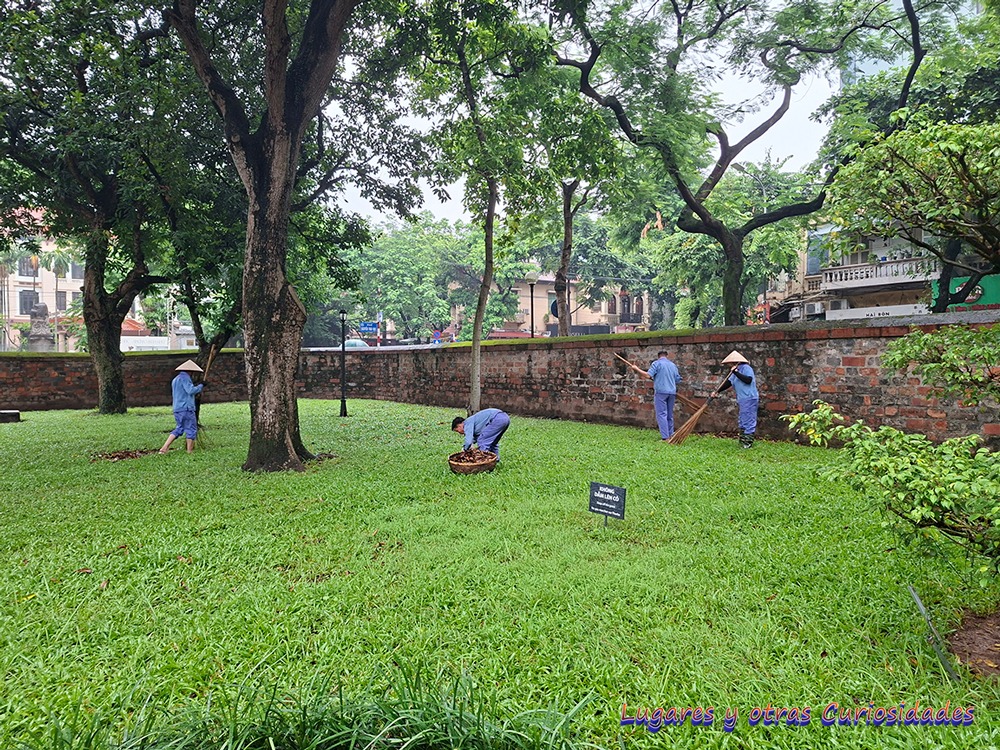 Templo de la literatura Hanói Vietnam