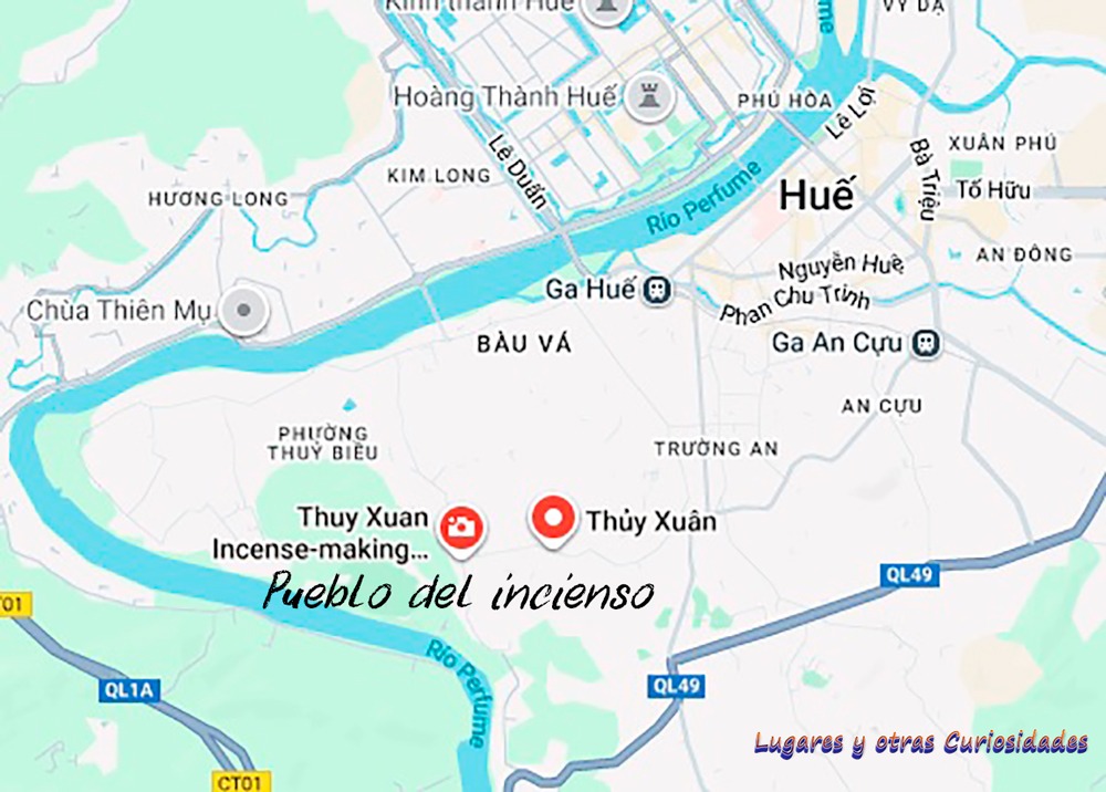 Pueblo del incienso Hué Vietnam
