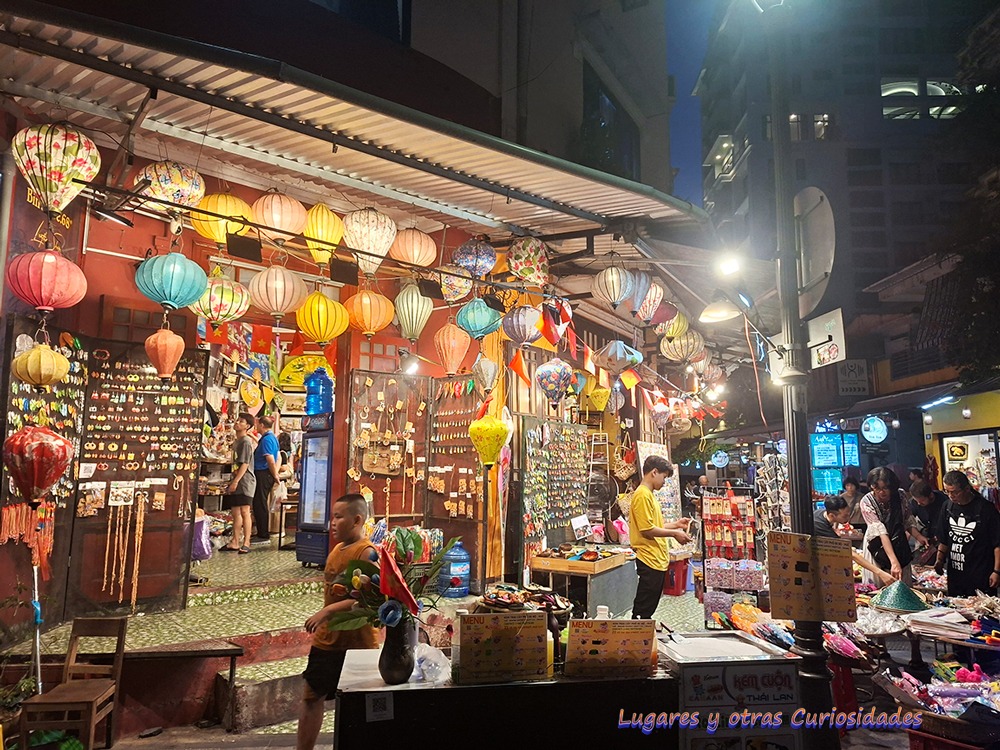Calle peatonal o phố đi bộ Đường đi bộ Hué