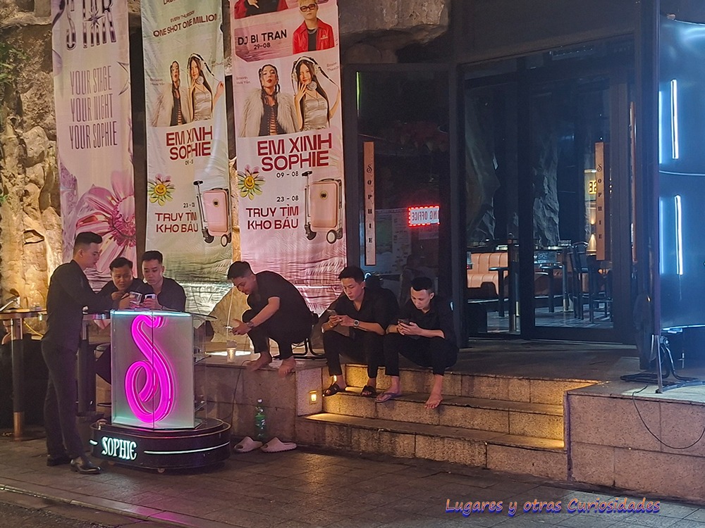 Calle peatonal o phố đi bộ Đường đi bộ Hué