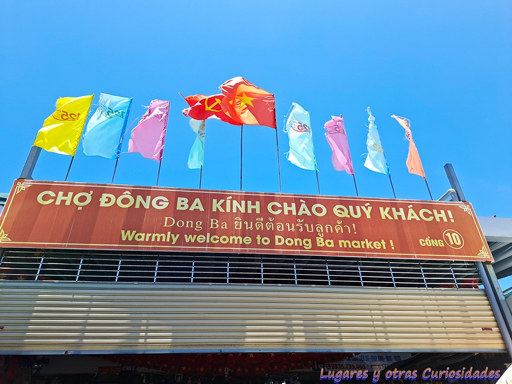 mercado Dong Ba Hué Vietnam