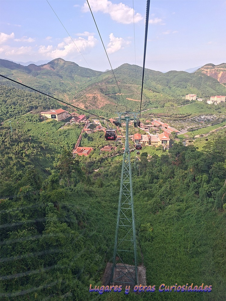 Teleférico Puente de las manos Vietnam