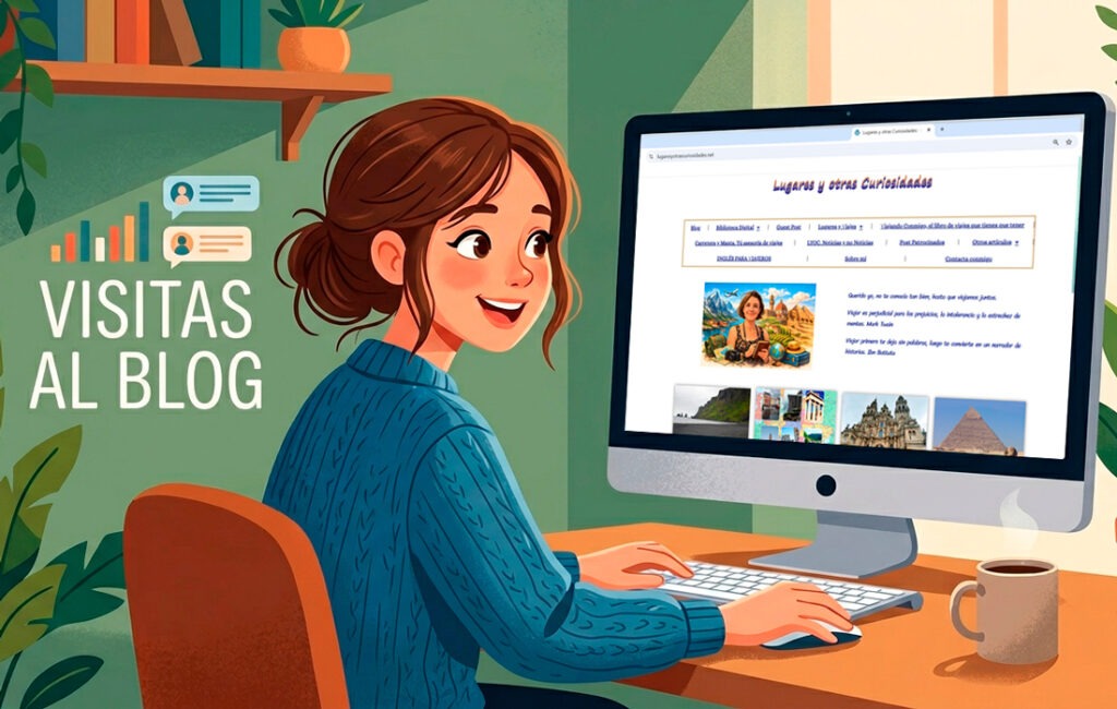 visitas al blog