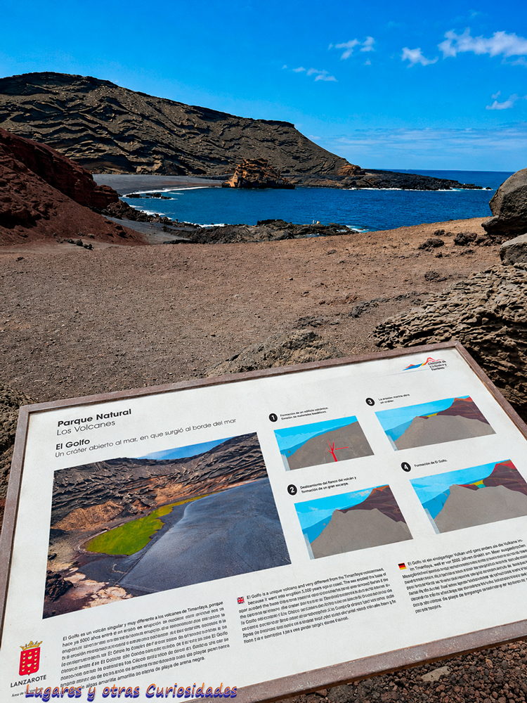 EL Charco de los Clicos o charco verde Lanzarote
