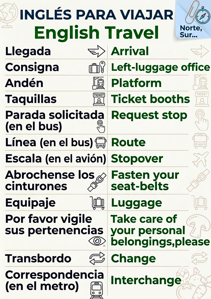 Ingles para viajeros