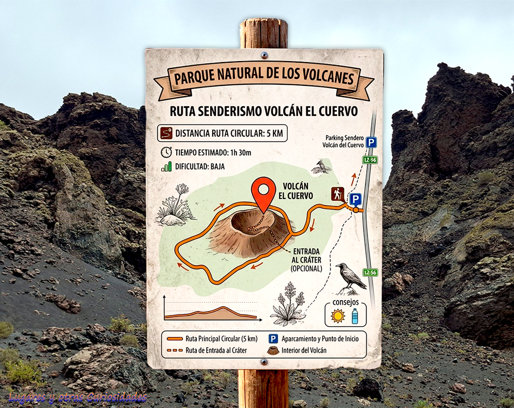 Volcán El Cuervo, Lanzarote
