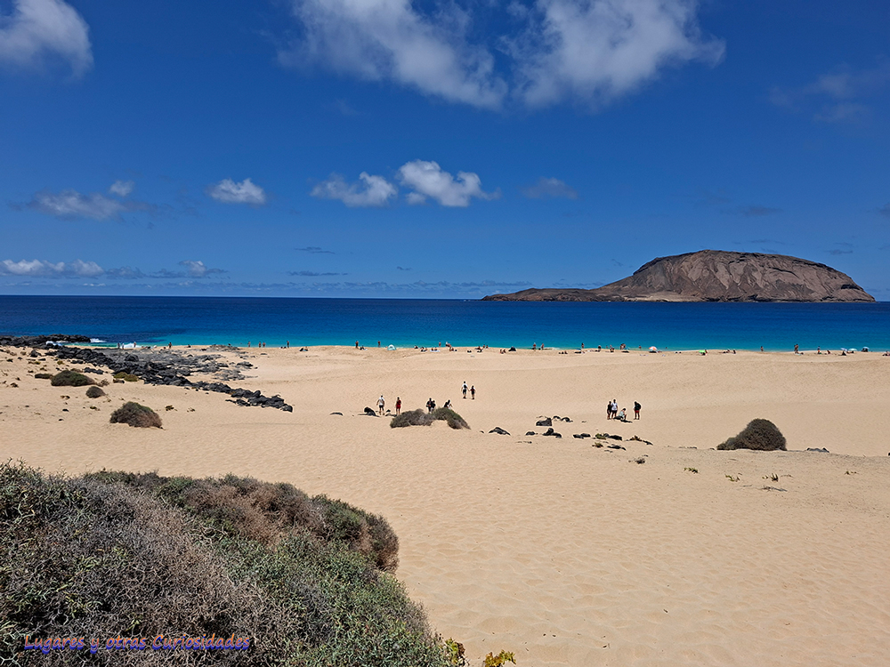 Playa de las conchas, La Graciosa Lanzarote