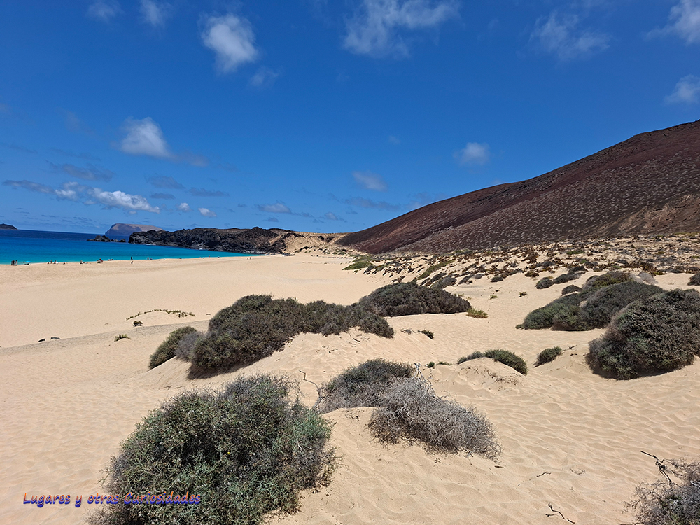 Playa de las conchas, La Graciosa Lanzarote